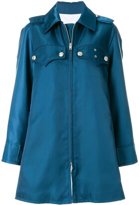 calvin klein baby blue coat