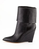 Thumbnail for your product : Michael Kors Paycen Fold-Over Wedge Boot