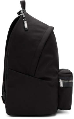 Saint Laurent Black Giant Canvas City Backpack