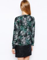 Thumbnail for your product : Gestuz Printed Bomber Jacket
