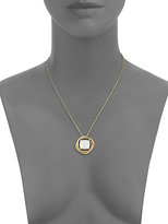 Thumbnail for your product : David Yurman Infinity Medium Pendant with Diamonds in Gold on Chain