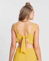 Thumbnail for your product : MinkPink Crop Bottom Frill Top