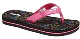Thumbnail for your product : Keds 'Hello Kitty®' Flip Flop (Little Kid & Big Kid)