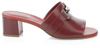 Tod's Leather Mules