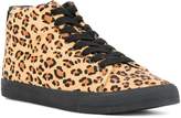 Thumbnail for your product : Hysteric Glamour leopard print hi-top sneakers