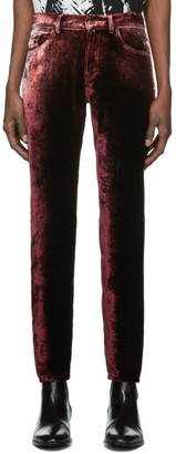 Saint laurent velvet pants Clearance