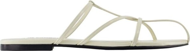 Jil Sander Strappy Flat Sandals