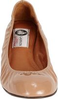 Thumbnail for your product : Lanvin Women's Patent Ballet Flats-Nude