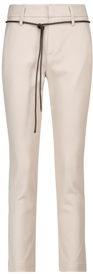 stretch cigarette pants