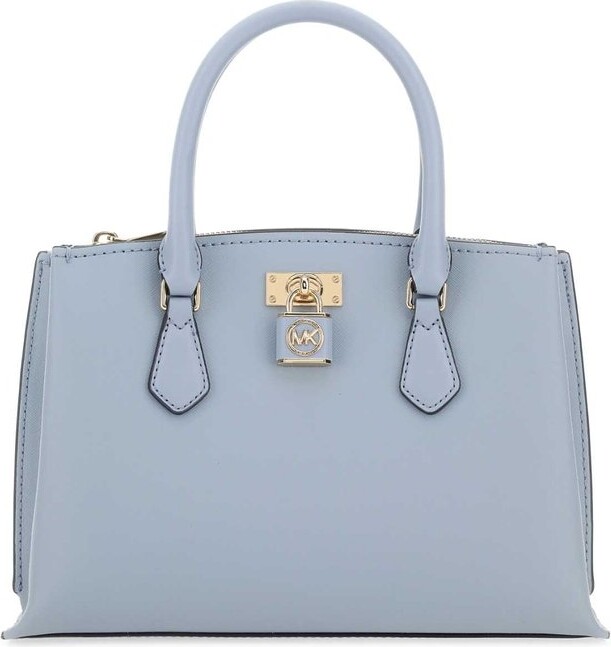 Michael Kors Kenly Large North South Tote in Light Sky