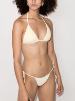 Thumbnail for your product : Abysse Neutrals Maya Triangle Bikini Top