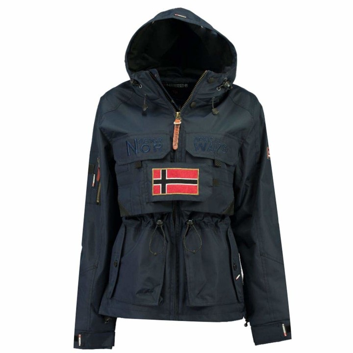 Geographical Norway Women's jacket - Blue - Large - ShopStyle