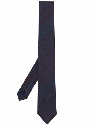Paul Smith Striped Silk Tie