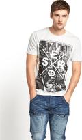 Thumbnail for your product : Crosshatch Mens City Logo T-shirt