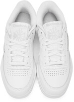 Thumbnail for your product : Reebok Classics White Club C Double Sneakers