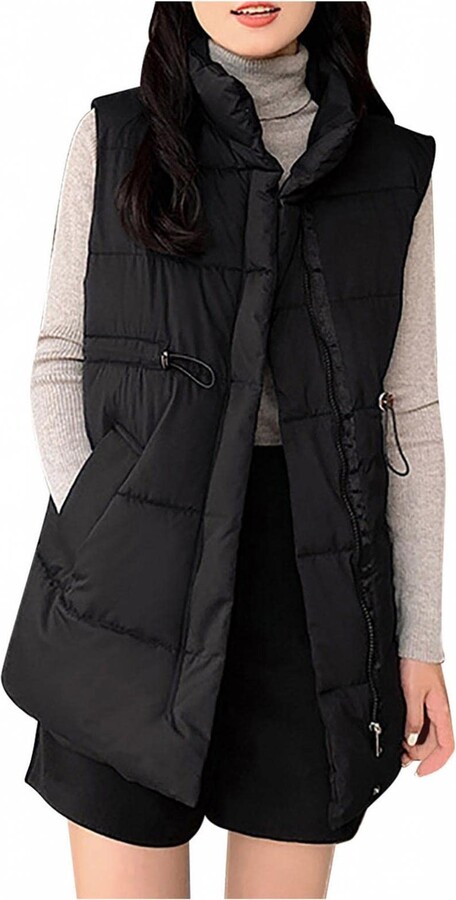 long padded vest