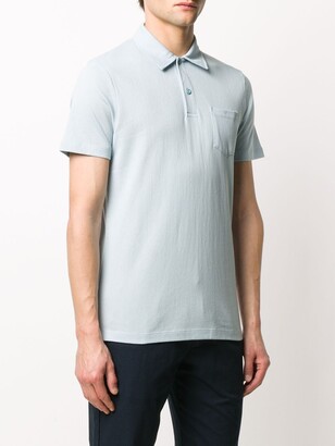 Sunspel Riviera patch-pocket polo shirt