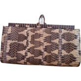 Thumbnail for your product : Christian Louboutin Grey Exotic leathers Clutch bag