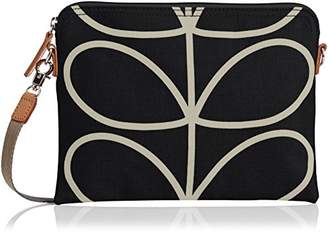 Orla Kiely Womens Core Etc Giant Linear Stem Travel Shoulder Bag Liquorice