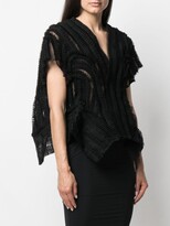 Thumbnail for your product : Rick Owens Poblana sheer embroidered jacket