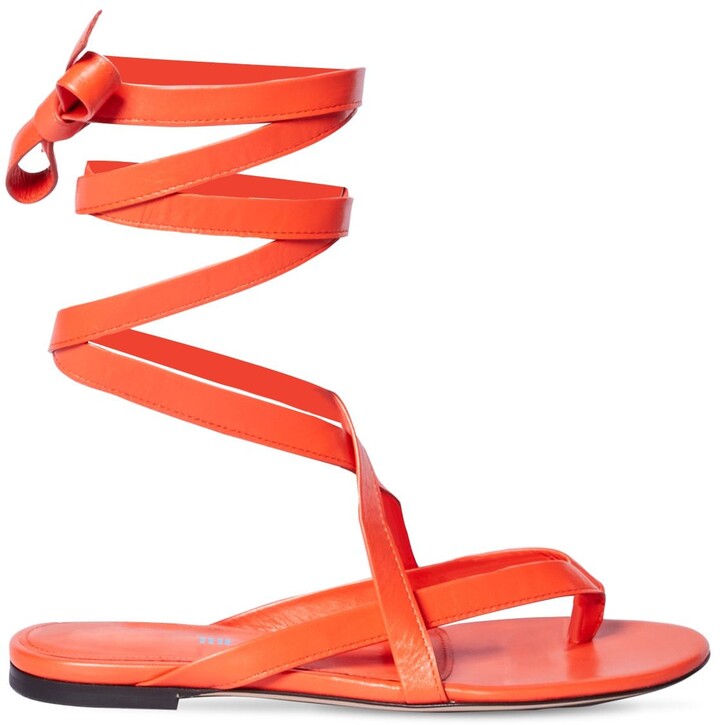 cheap red sandals
