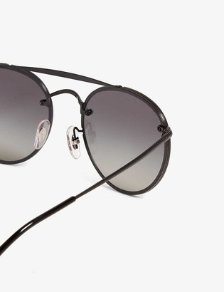Ray-Ban RB3614 round-frame sunglasses