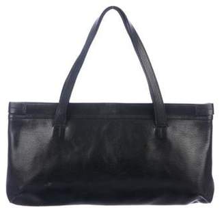Narciso Rodriguez Leather Handle Bag Black Leather Handle Bag