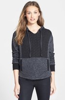 Thumbnail for your product : Sanctuary Cable Front Hoodie