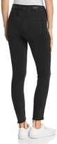 Thumbnail for your product : Paige Hoxton Ankle Peg Zip-Hem Jeans in Black Fog