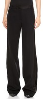 Thumbnail for your product : Jason Wu Wool Crepe Tuxedo Wide Leg Trousers