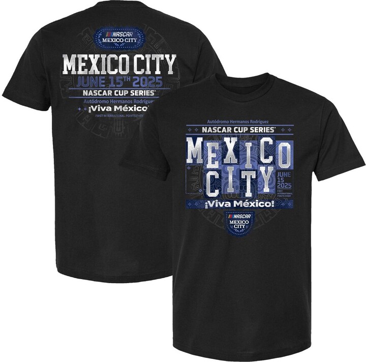 Nascar Men's Black Mexico City Race Event T-Shirt