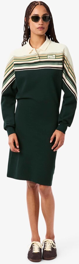 Lacoste Women's Slim Fit Made In France Piqué Dress