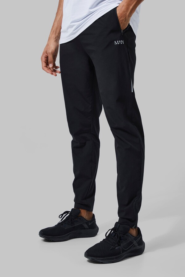 mens skinny cropped joggers