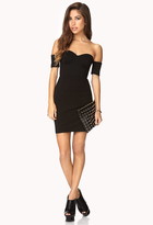 Thumbnail for your product : Forever 21 Bombshell Off-The-Shoulder Dress