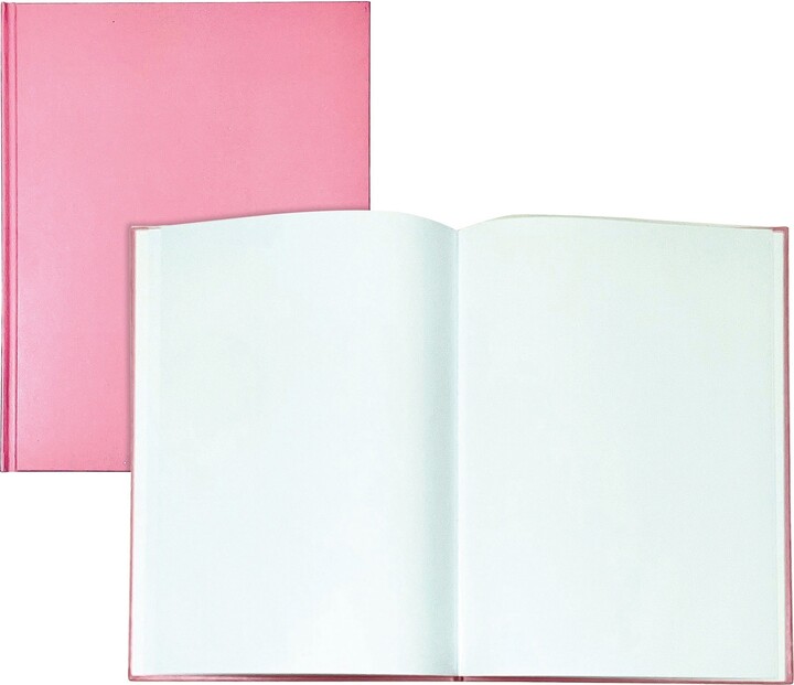 Ashley Hardcover Blank Book 6 x 8 Portrait, White, Pack of 12  (ASH10700-12)