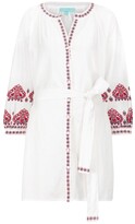 Thumbnail for your product : Melissa Odabash Tania cotton and linen kaftan