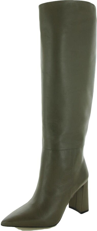 Steve Madden Leather Boots Knee High | ShopStyle