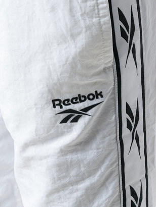 Reebok stripe detail track pants