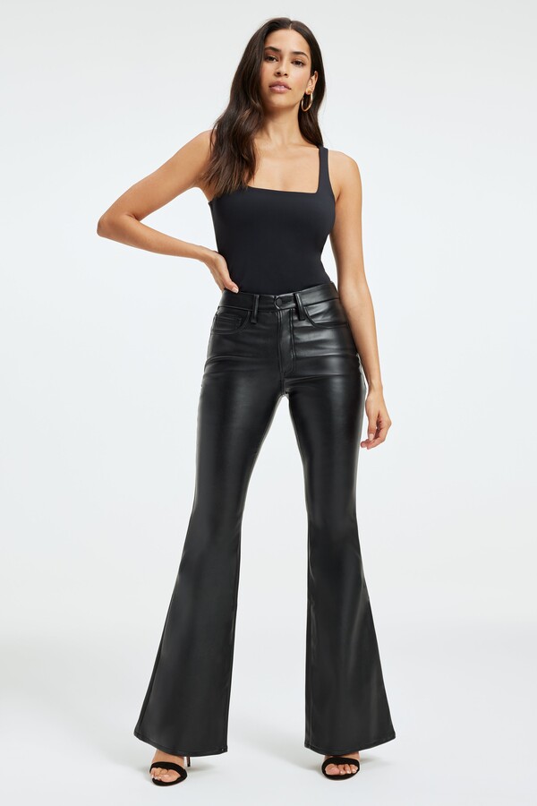 Flare Faux Leather Pants | Shop The Largest Collection | ShopStyle