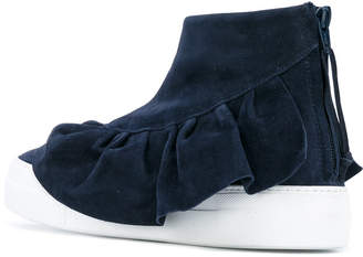Joshua Sanders Ruches ankle boots