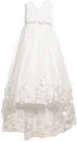 Thumbnail for your product : Joan Calabrese Girl's For Mon Cheri Tulle & Taffeta Floor Length Dress