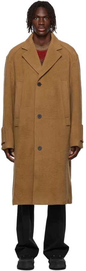 wool tan coat