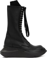 Thumbnail for your product : Rick Owens Eyelet Detailed Chunky Army Boots