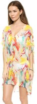 Thumbnail for your product : Alice + Olivia Dune V Neck Caftan