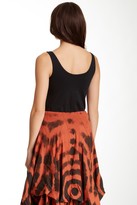 Thumbnail for your product : Luna Luz Sleeveless Button Tank