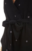 Thumbnail for your product : Opening Ceremony Daisy Jacquard Sleeveless Romper
