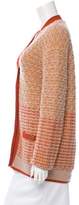 Thumbnail for your product : Chanel Cashmere Silk Cardigan w/ Tags Orange Cashmere Silk Cardigan w/ Tags