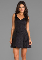 Thumbnail for your product : Amanda Uprichard Brocade Fit & Flare Dress