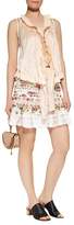 Thumbnail for your product : Zimmermann Radiate Floral Mini Skirt