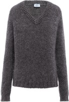 Thumbnail for your product : Prada V-neck wool jumper